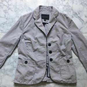 BANANA REPUBLIC SUMMER STRIPED BLAZER